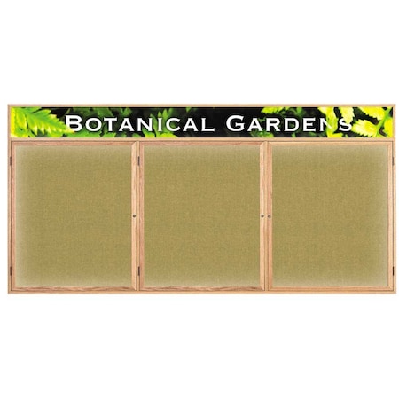 United Visual Products Open Faced Traditional Corkboard, 48x36" UV642A-BLACK-CORK